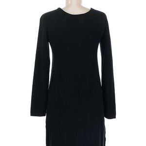 Philosophy Black Long Sweater Dress